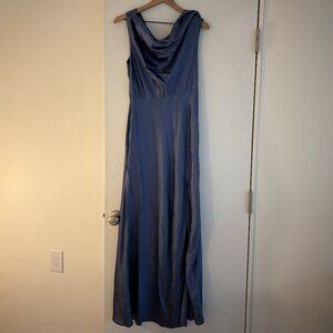 NWT ASTR the Label off shoulder satin dress
